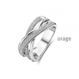 Orage ring- BA031 - zilver