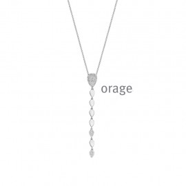 Orage Ketting  AR123 in zilver